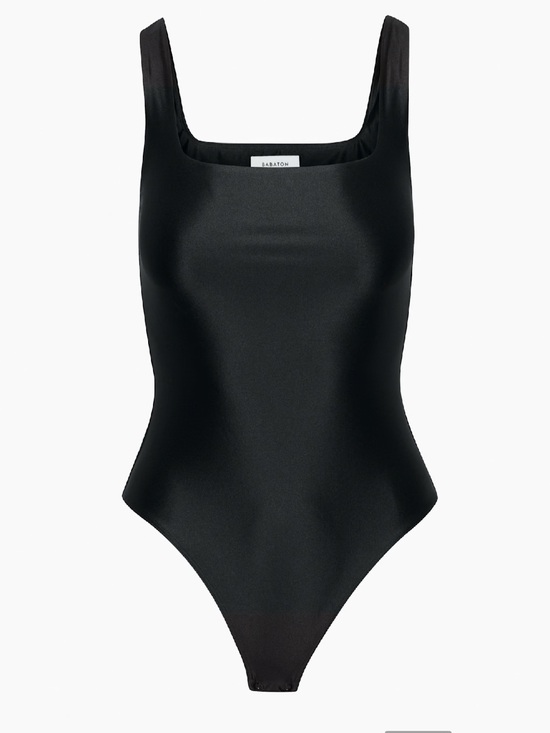 Babaton Tops - Babaton Satinette Squareneck Bodysuit
